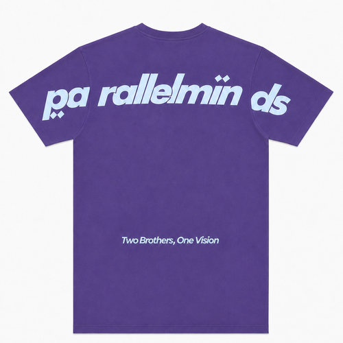 Parallel Arc Tee - Iris Purple