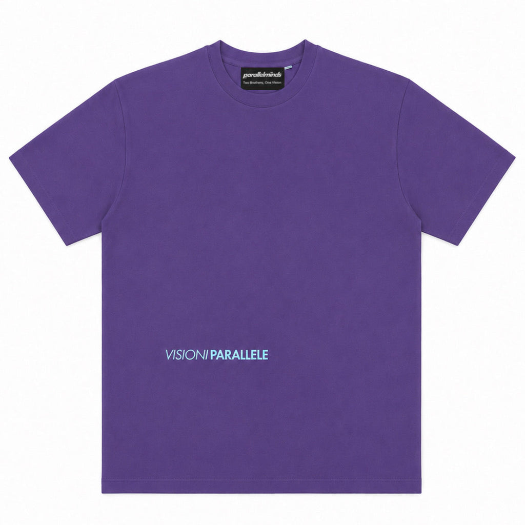 Parallel Arc Tee - Iris Purple
