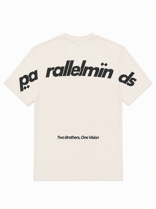 Parallel Arc Tee - Bianco Vintage